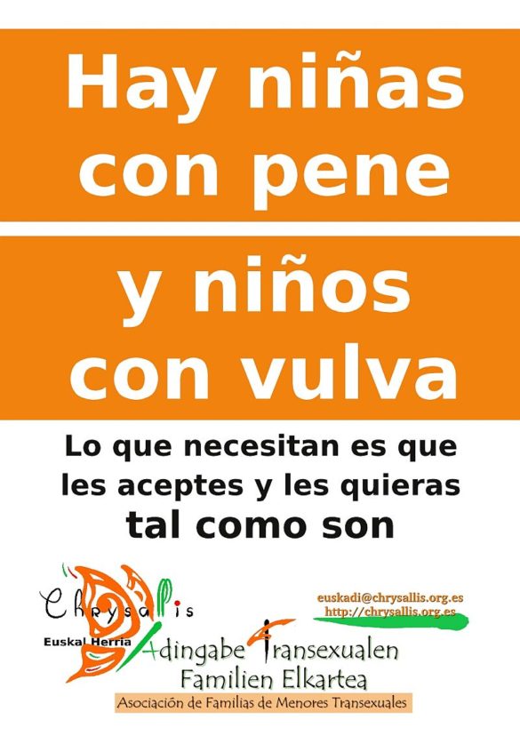 Hay niñas con pene y niños con vulva