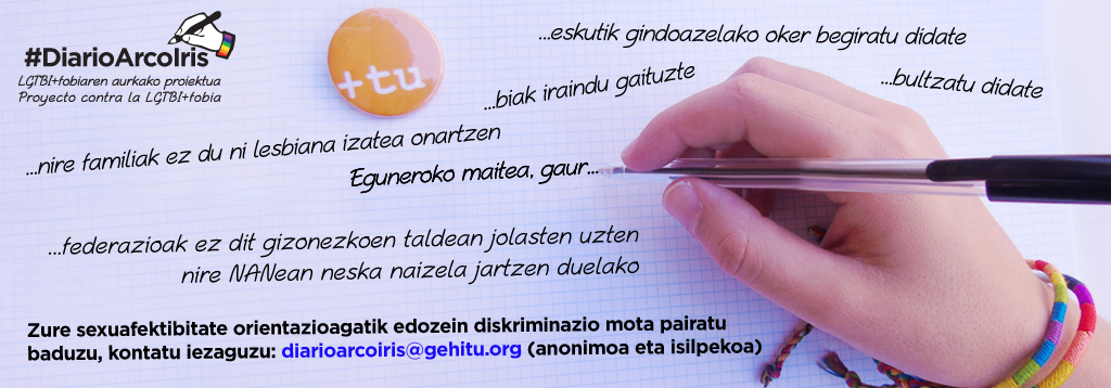 Ortzadar Egunerokoa, Gehituren kanpaina berria/ Diario Arco Iris, la nueva campaña de Gehitu