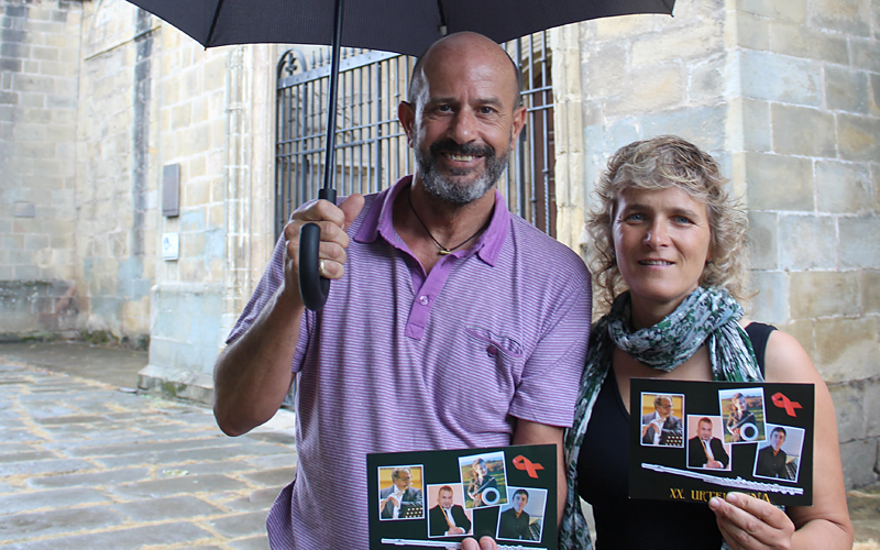 Flauta laukote bat Harri beltzaren 20. kontzertuan