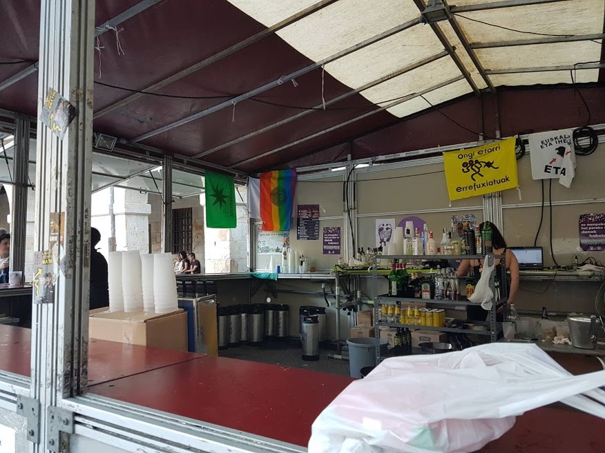 Argazkiak 06/06/2017  Bergarako jaietan ikusgarritasuna hobetzen