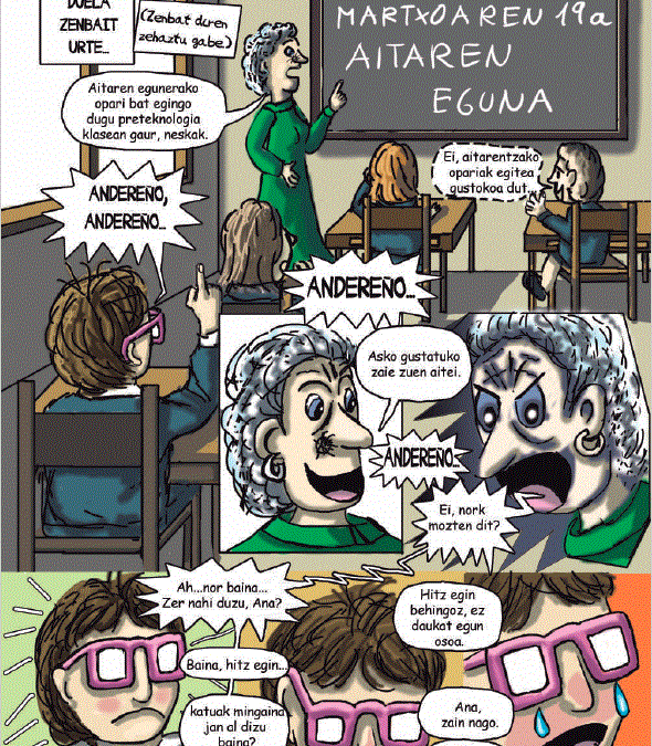 L.S.B, Ana “E” egunetan