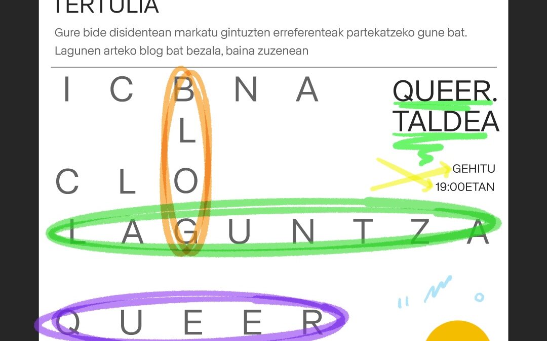 Queer Taldearen bosgarren topaketa